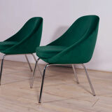 Armchairs chrome and fabric , 1960