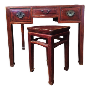Bureau chinois en orme