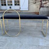 Banc angui aytm - velours anthracite