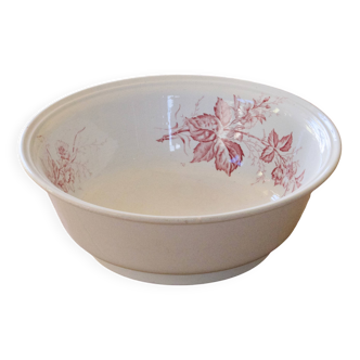 Large salad bowl, 19th century, ironstone, Imperial Bonn.