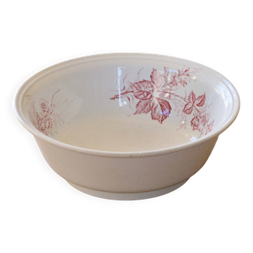 Large salad bowl, 19th century, ironstone, Imperial Bonn.