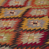 Anatolian handmade kilim rug 250 cm x 140 cm