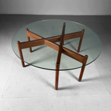 Coffee table Niels Bach Denmark 60s