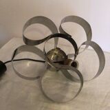 Hanging lamp sheets aluminum metal year 60/70