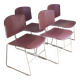 4 Max Stacker chairs for Steelcase