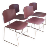 4 Max Stacker chairs for Steelcase
