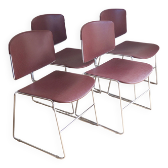 4 Max Stacker chairs for Steelcase