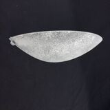 Drimmer Half-Moon Wall Lamp in worked glass 40 cm