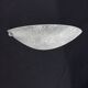 Drimmer Half-Moon Wall Lamp in worked glass 40 cm
