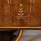SIDEBOARD VINTAGE 30'S SIDEBOARD IN WOOD AND GLASS ITALIAN ART DECO DESIGN