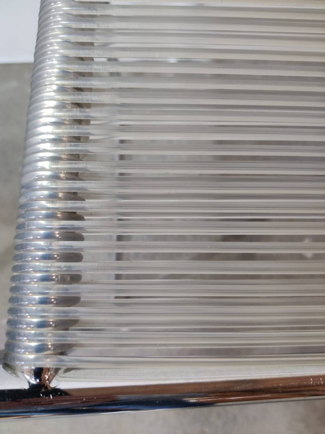 Series of 5 spaghetti stools by G. Belotti Alias