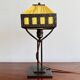 Lampe de table suédoise Arts and Crafts par Arvid Böhlmarks