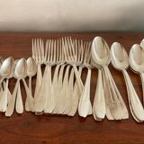 32 silver metal goldsmith table cutlery