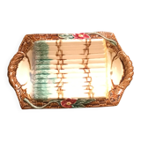 Asparagus dish with earthenware