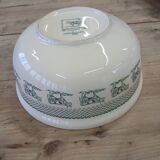 Ensemble plats, saladier, beurrier Geneviève Lethu