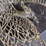 Signed Untitled Brass Wire Sculpture Bob Bennett (1979)