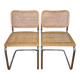 Chaises marcel breuer cesca b32 édition knoll