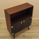 Danish Display Cabinet with Glass Doors and Contrasting Finish, 1970s