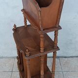 Walnut music cabinet