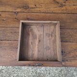 Extendable oak farmhouse table