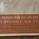 Auguste Renoir (1841-1919) – Original exhibition poster – Bagnols-sur-C
