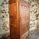 Antique French chestnut wardrobe – 18th century