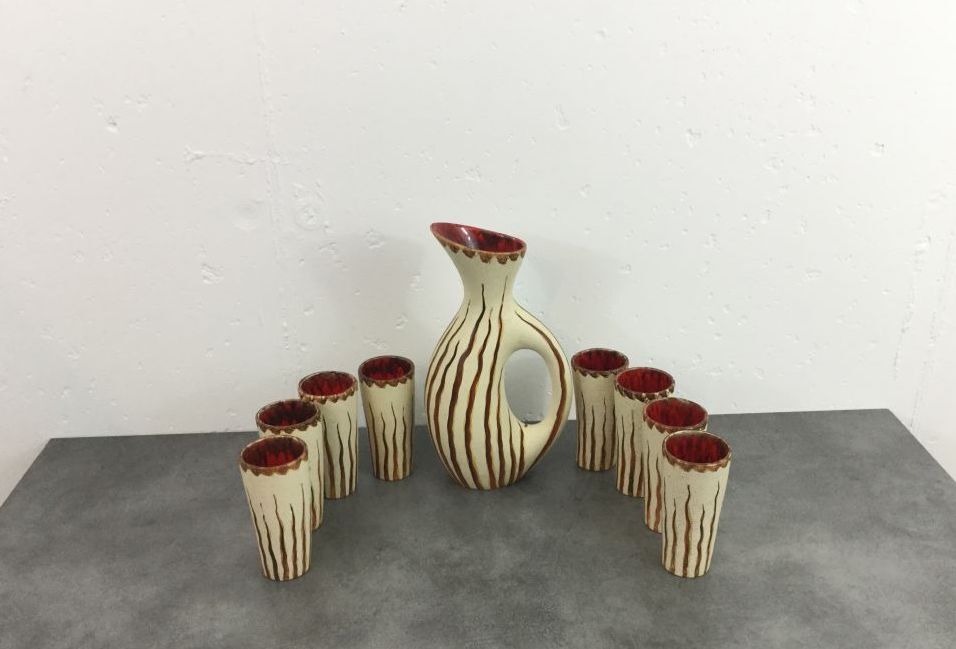 Ceramic lemonade service Bruno Dose