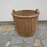 Basket in old wicker