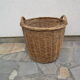 Basket in old wicker