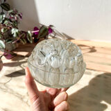 Vintage glass flower pick N5 Made in France