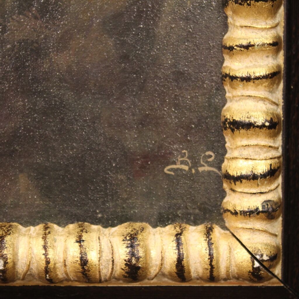 Bucolic landscape from XXth century