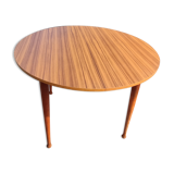 Vintage extendable round table