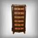 Rosewood and rosewood marquetry chest of drawers, Louis XV style – 2nd half of the 19th century.