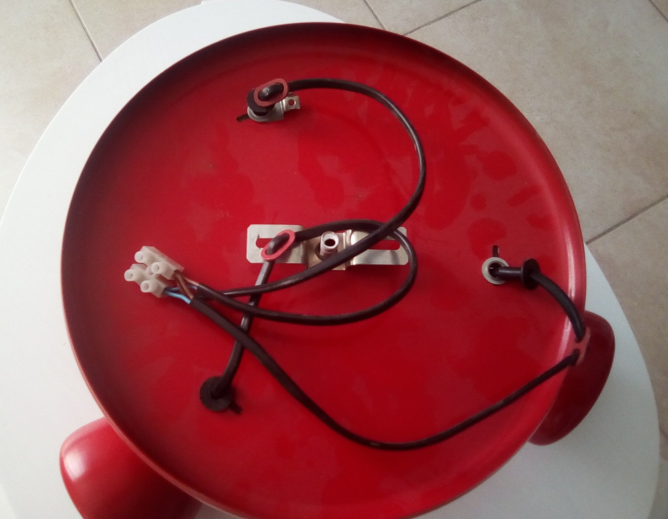 70/80s triple-spot ceiling light