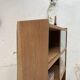Vintage bookcase in solid oak.