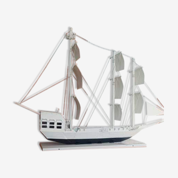 Sculpture voilier corsaire