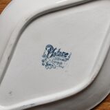 Iron clay dish "Platane" model Saint Amand and Hamage early 20th century