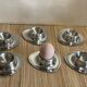 6 stainless steel shells