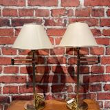 Set of two bedside lamps