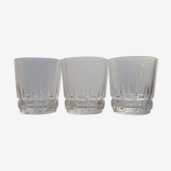 Set of 3 whiskey glasses