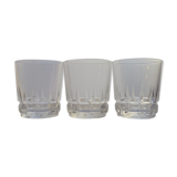 Set of 3 whiskey glasses