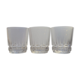 Lot de 3 verres à whisky