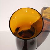 Carafe, vintage pitcher in blown glass