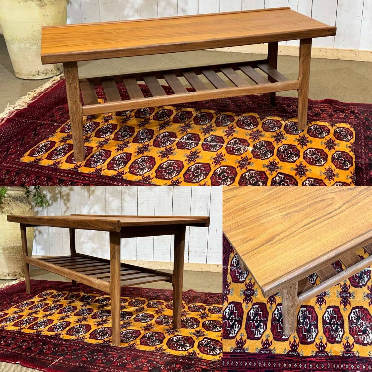 Teak coffee table from the 1970s.