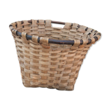Basket in chestnut