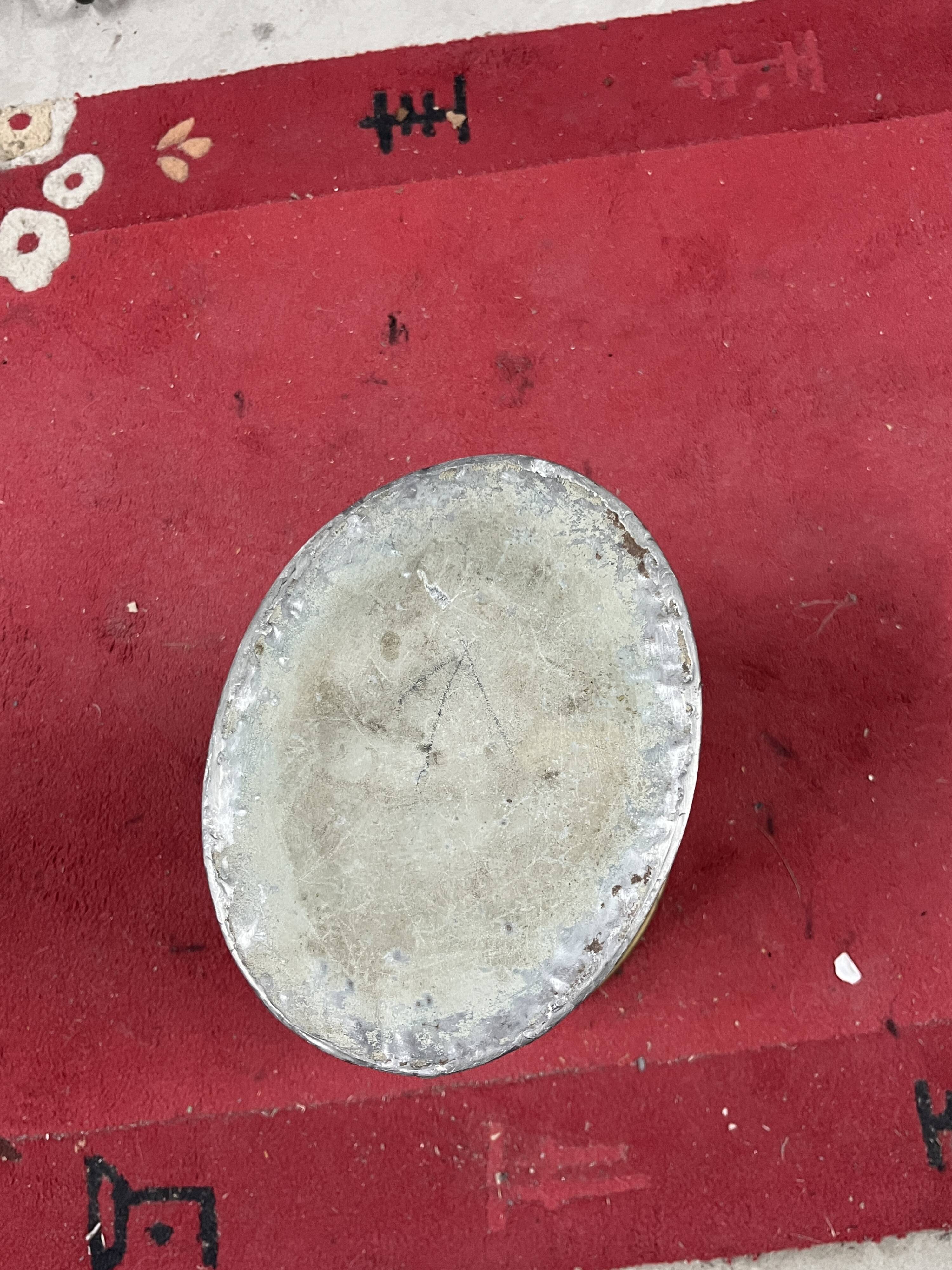 Old office wastebasket