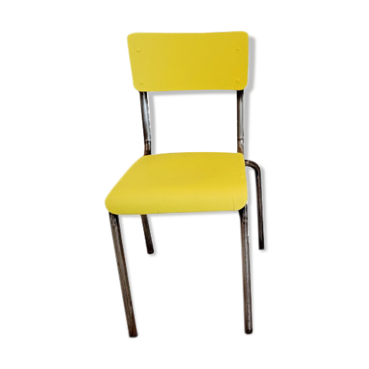 Yellow school chair