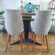 Set of 4 BAUMANN chairs from the 60s (model 840, Max Bill)