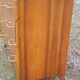 Vintage chest of drawers in walnut compass legs 4 drawers from the 1950s