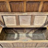 Antique walnut safe - Early 20th century